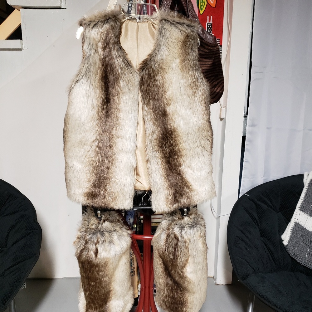 Vest with Boot Toppers